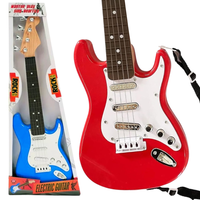 GITARA ROCKOWA DLA DZIECI GRA STRUNY INSTRUMENT