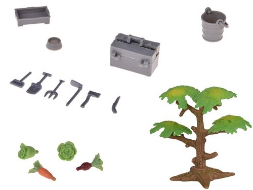 ZABAWKOWY ZESTAW Z AKCESORIAMI ZWIERZĘTA  Z STODOŁĄ na Arena.pl