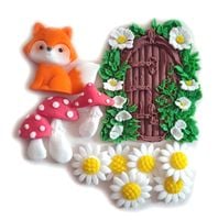 Zestaw na tort Tajemniczy Ogród + dodatki