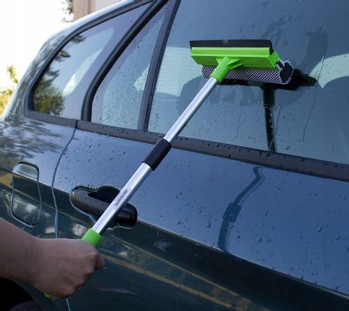 Ściągaczka teleskopowa 49 cm gąbka z mikrofibry DUŻA ściereczka do mycia na Arena.pl