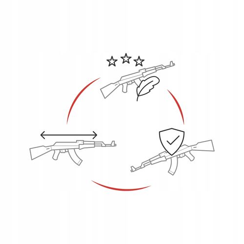 karabin pistolet snajperski snajperka kulki 108cm na Arena.pl