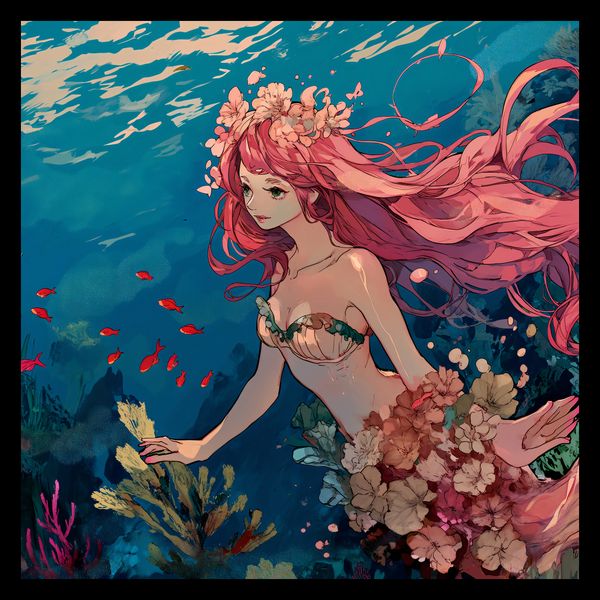 Plakat 40x40cm Nimfa Oceanu zdjęcie 2