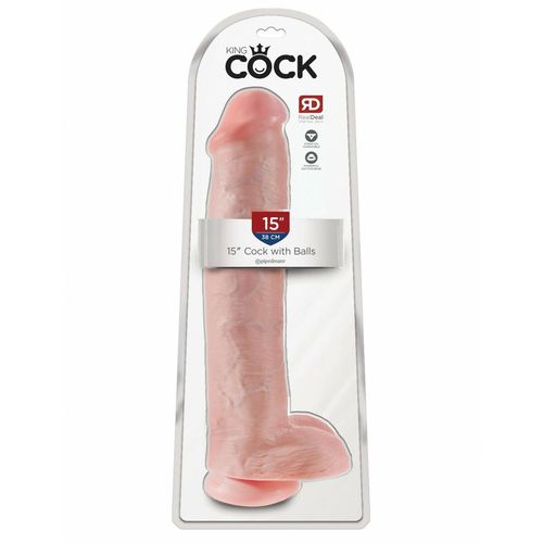 Realistyczne dildo Pipedream King Cock PVC na Arena.pl