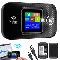 PRZENOŚNY MOBILNY ROUTER WIFI 4G LTE 150MBPS 10 URZĄDZEŃ BATERIA 3000MAH