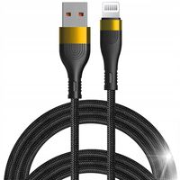 Kabel niktrade USB - Apple Lightning 2 m czarny