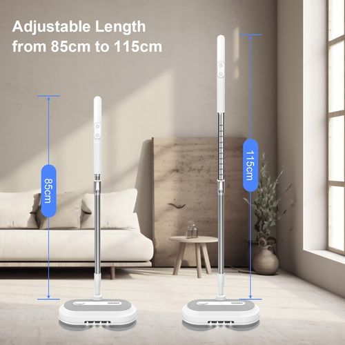 Akumulatorowy mop elektryczny 450ml Zestaw mopów obrotowych Myjka do okien na Arena.pl