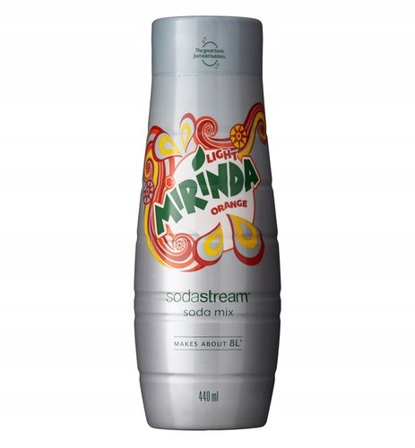 SYROP SODASTREAM MIRINDA ZERO BEZ CUKRU KONCENTRAT DO SATURATORA 440 na Arena.pl
