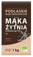 MĄka Żytnia Chlebowa TYP 720 BIO 1 kg - BIO Life (mĄki Podlaskie)