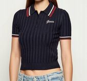 Guess Sweter V5BP04 Z1152 granatowy Regular Fit XXS