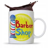 Kubek Fryzjera Fryzjerki Barber Shop Prezent Z Nadrukiem Ze Zdjęciem