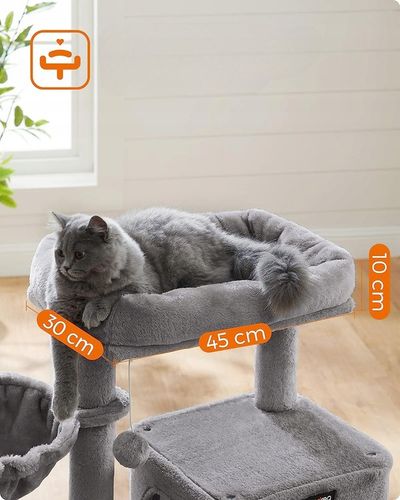 DRAPAK DLA KOTA KOTÓW STABILNY LEGOWISKO WIEŻA SŁUPEK DOMEK 3 POZIOMY na Arena.pl