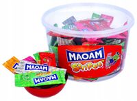 Gumy Rozpuszczalne Maoam Stripes 100 sztuk Niemieckie Dzień chłopaka