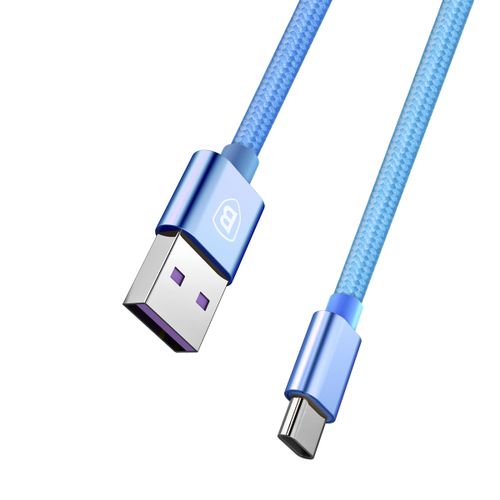 Kabel USB Type-C Baseus Speed 5A QC Super Charge niebieski na Arena.pl