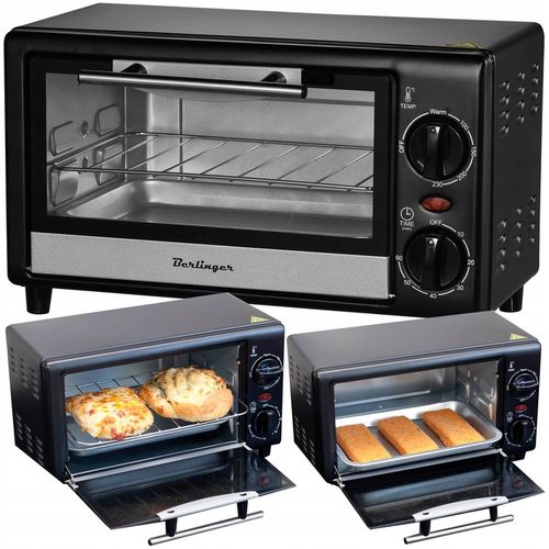 Mini piekarnik 10L - suszarka do grzybów - termoobieg rożno światło na Arena.pl