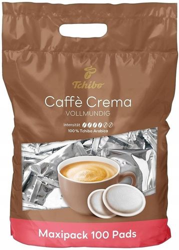 Kawa Senseo Tchibo Caffe Crema 100 pads na Arena.pl