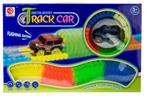 Tor świecący Magic Car 128 elementów tunel na Arena.pl