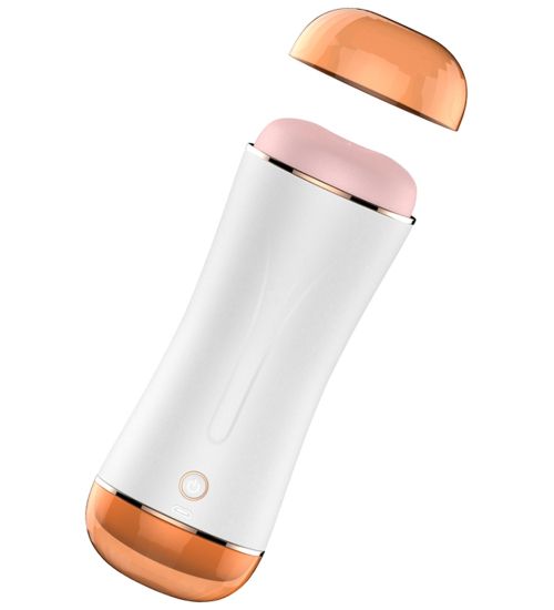 Dwustronny masturbator z wibracjami zdjęcie 4