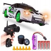 ZESTAW RC Samochód ZDALNIE STEROWANY 4x4 Auto na PILOTA do DRIFTU Nissan