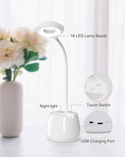 Lampka na biurko nocna USB 3 tryby jasności na Arena.pl