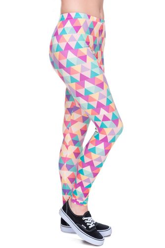 LEGGINSY  TRIANGLES PINK na Arena.pl