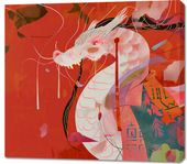 Obraz 100x90cm Orientacyjny Smok