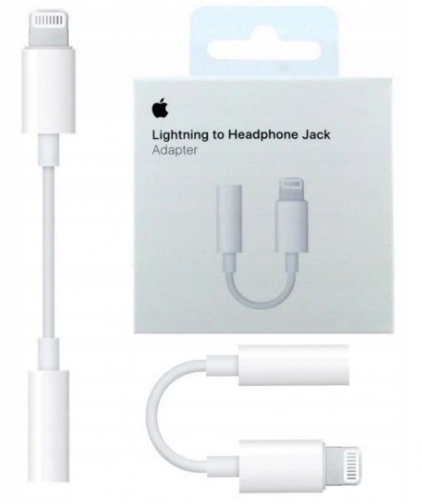 ORYG PRZEJŚCIÓWKA LIGHTNING JACK 3.5MM IPHONE zdjęcie 9