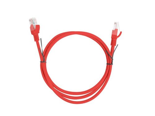 Patchcord Lanberg UTP kat.5e 1m czerwony na Arena.pl