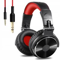 SKŁADANE PROFESJONALNE SŁUCHAWKI PRZEWODOWE NA KABEL ONEODIO PRO10 STUDYJNE