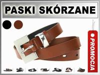 D1/S Pasek DAMSKI SKORZANY 2cm Waski 2 KOLORY