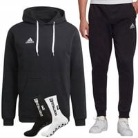 Adidas dres męski ZESTAW spodnie bluza bawełna + SKARPETY roz. L