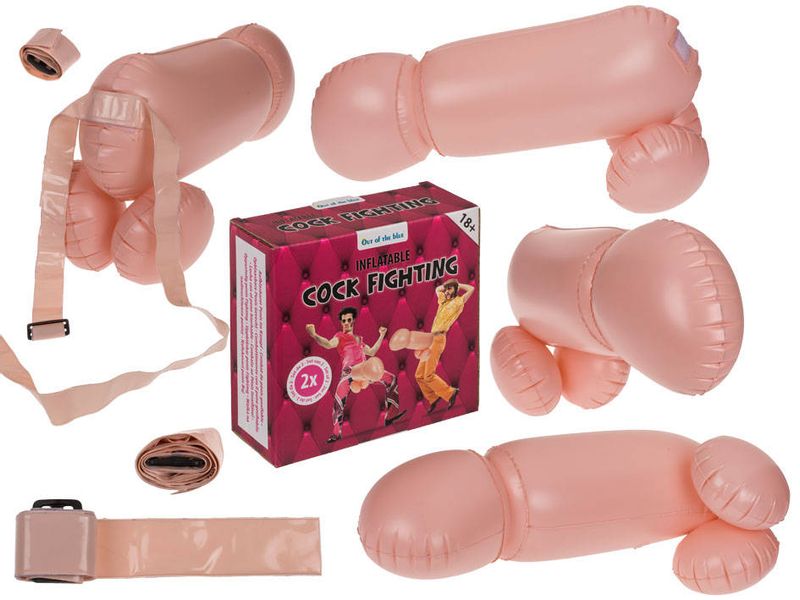 Dmuchane Penisy XL Do Walki Kogutów - Inflatable Cock Fighting zdjęcie 1