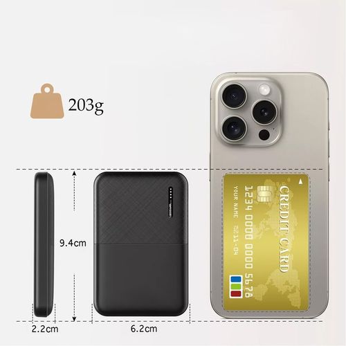 MINI POWERBANK PRZENOŚNA ŁADOWARKA 10000 mAh 2×USB/Micro USB/USB-C POWER na Arena.pl