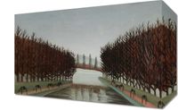 Obraz 30x20cm Le Canal, Rousseau Vintage do Salonu