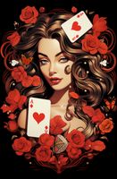 Plakat 56,6x86,4cm Różany Hazard