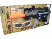 pistolet na baterie + okulary na blistrze 29296