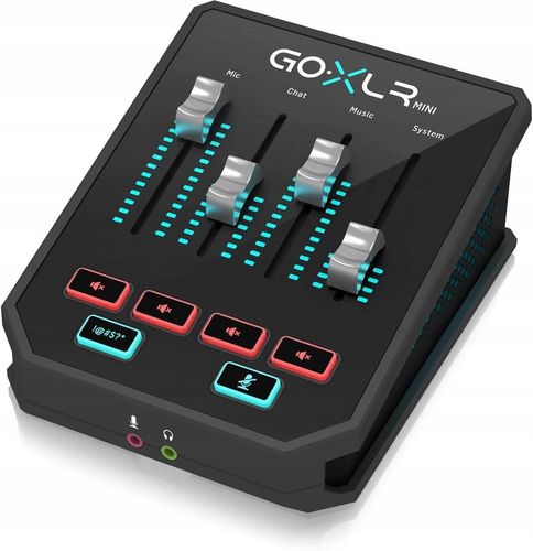 TC Helicon GoXLR MINI mikser do transmisji online z interfejsem USB/audio na Arena.pl
