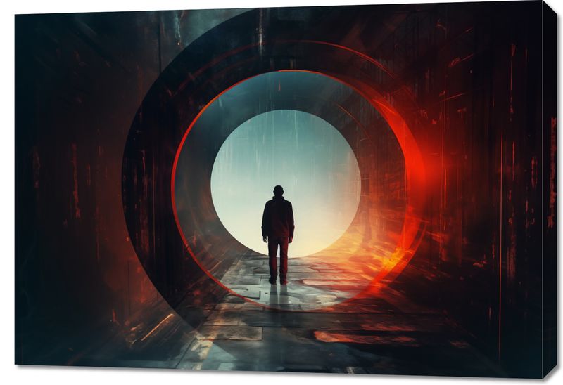 Obraz 100x70cm Portal do Świata zdjęcie 1