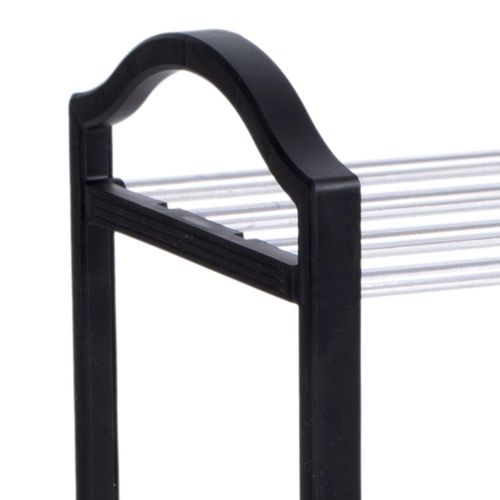 Półka na buty NOLA czarno-srebrna na Arena.pl