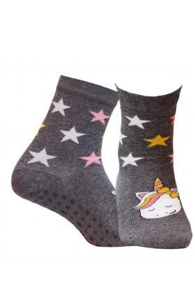 SKARPETKI WZOROWANE ABS 6-11 LAT 30-32 black.g95/wz.290 na Arena.pl