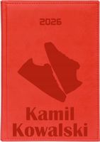 TERMINARZ A6 2026 TYGODNIOWY Kalendarz z imieniem Planer z grawerem