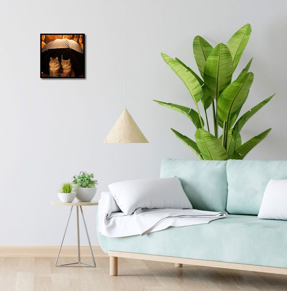 Plakat 30x30cm Jesienny Koci Schron zdjęcie 4