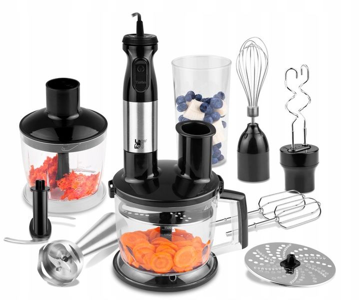 BLENDER RĘCZNY MIKSER TURBO ROBOT MALAKSER WIELOFUNKCYJNY 10w1 2 TARCZE zdjęcie 8