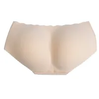 bye bra padded panties nude l majtki modelujące z niskim stanem