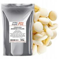 CZEKOLADA BELGIJSKA 29% BIAŁA 500g Do fontann fondue deserów jakość Kol-Pol