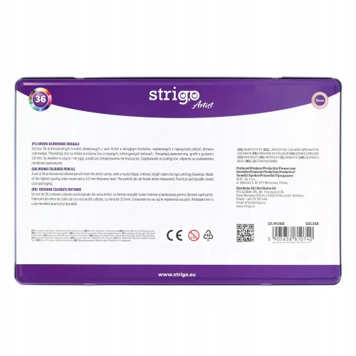 Kredki ołówkowe Strigo 36 szt. na Arena.pl