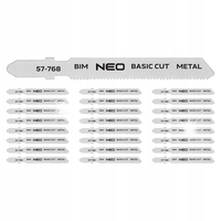 NEO ZESTAW BRZESZCZOTY DO WYRZYNARKI 21TPI BIM UCHWYT TYP T 25el 57-768-25