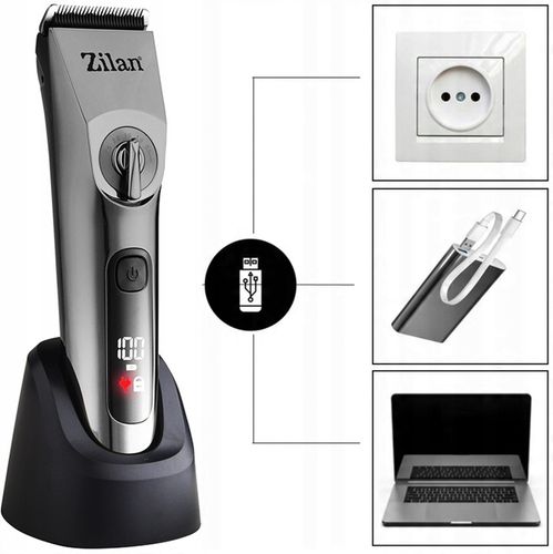 MASZYNKA DO STRZYŻENIA TRYMER DO BRODY CIAŁA BEZPRZEWODOWA WODOODPORNA na Arena.pl