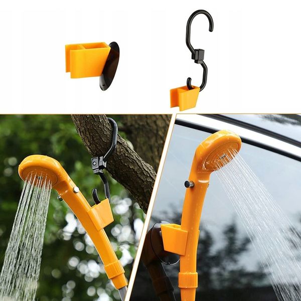 PRYSZNIC TURYSTYCZNY KEMPINGOWY POD NAMIOT 12V 60W PRZENOŚNY NATRYSK POLOWY zdjęcie 14