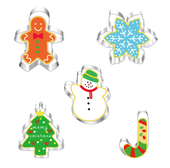 Foremki do ciastek pierniczków zimowe na święta Boże Narodzenie zestaw 5szt