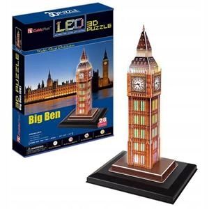 PUZZLE 3D LED ZEGAR BIG BEN 28 EL 5010 zdjęcie 1